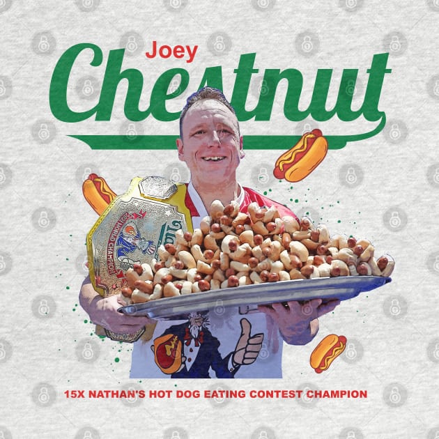 Joey Chestnut by Juantamad